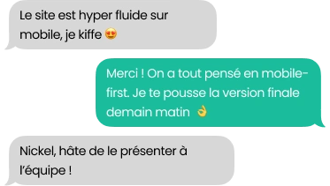 Service Web Chat